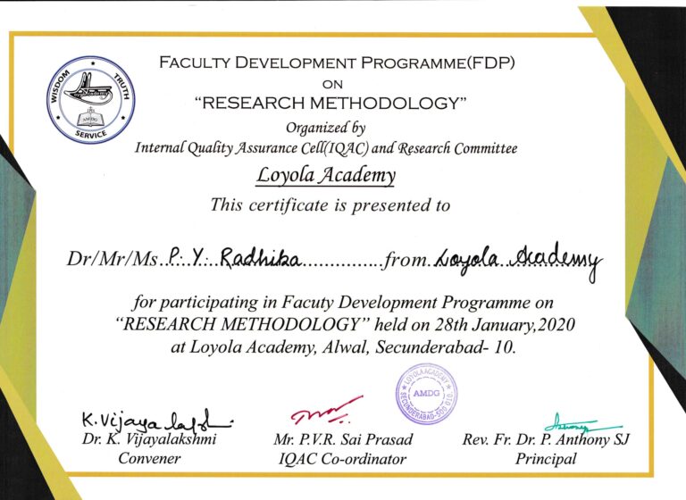 Radhika - WKS Jan 2019-20