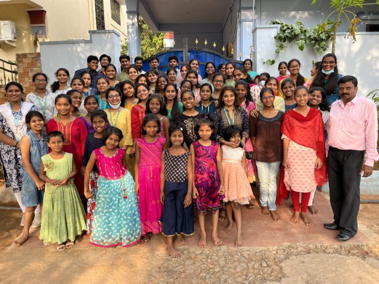 Visit to Jasmine girls home kompally