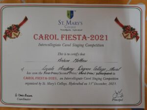 arlene certificate 1