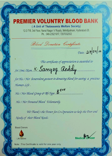 blood donation certificate Samyog (1)